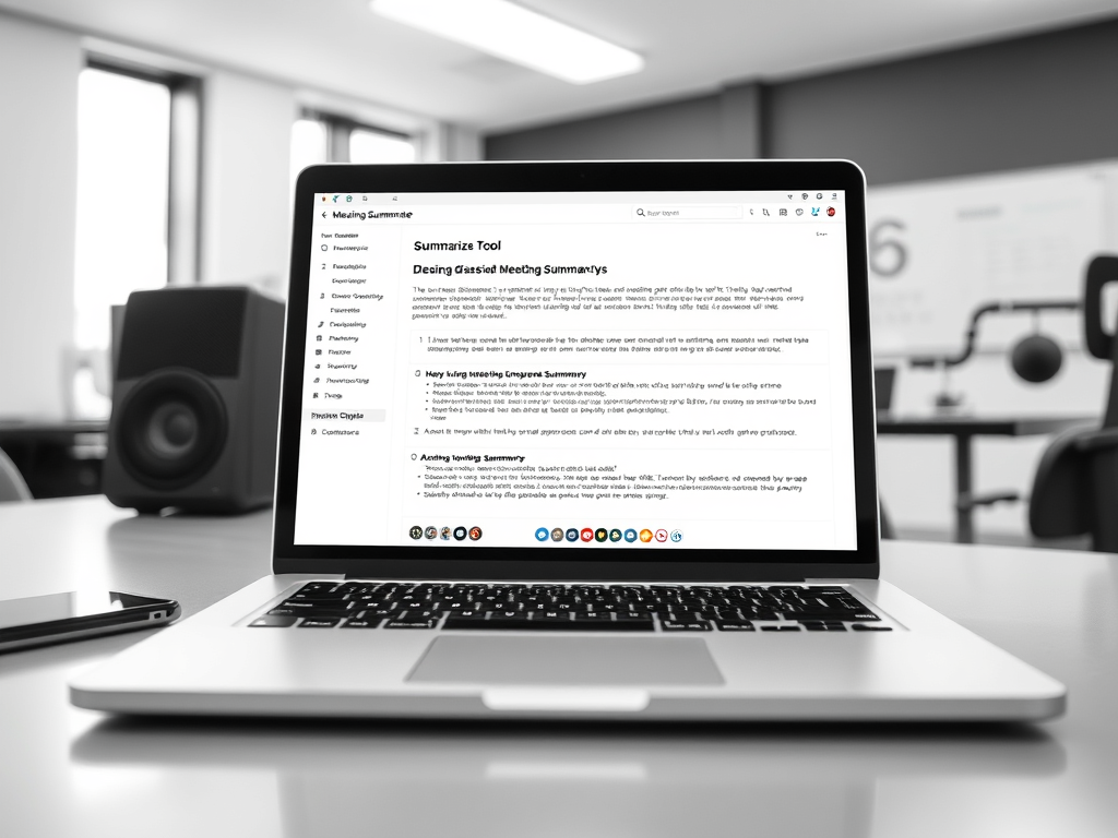 Meeting Summarizer (Text)